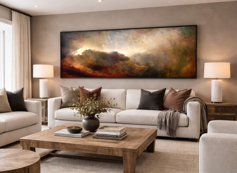 Professional Wall Hanging Guide for Triptych Art in Modern Interiors